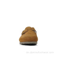 Shearling -Pelzstuhlschuhe